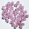 50 5mm Transparent Alexandrite Lustre Baby Bell Flower Beads
